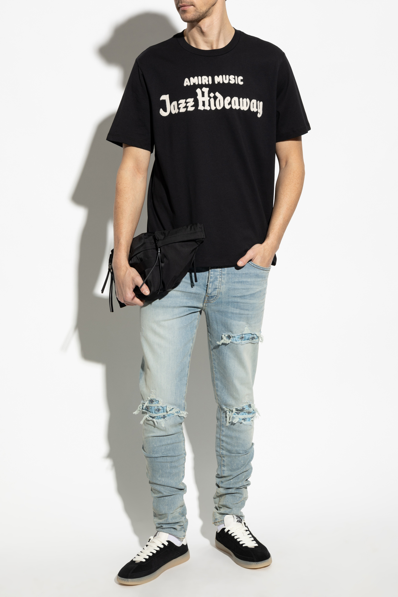 Amiri T-shirt with logo | Men's Clothing | Vitkac